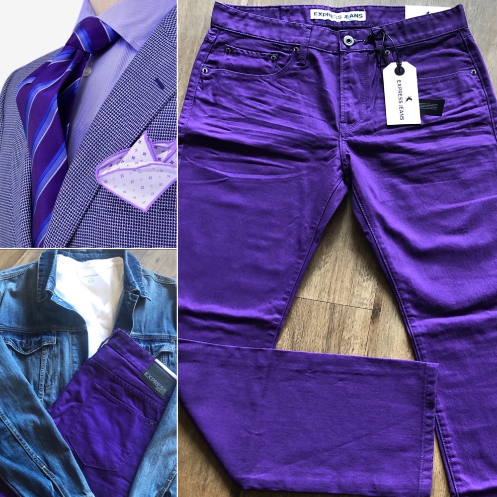 Purple Express Rocco Slim-Fit Jeans